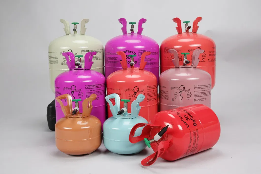 Party Balloon Decoration 13.4L Helium Cylinder 30 Balloon Bottle, Empty Gas Cylinder