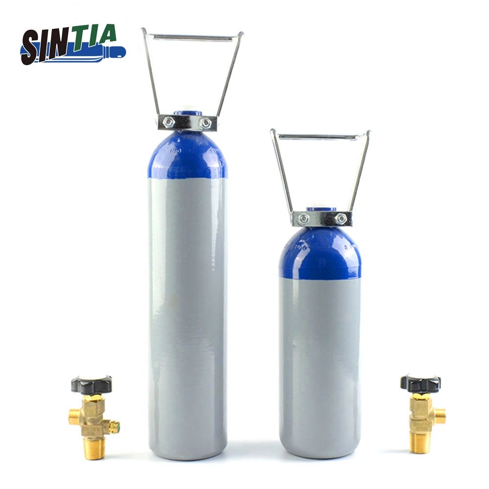 Seamless Steel Oxygen Hydrogen Argon Helium CO2 Acetylene Gas Cylinder